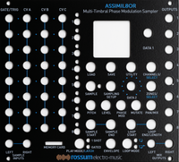 Assimil8or Replacement Front Panel, Black
