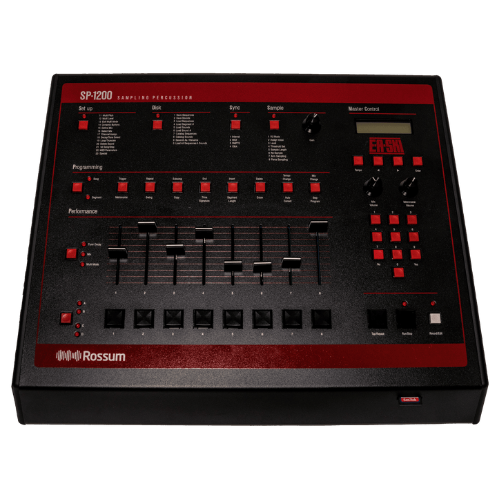 Special E-A-SKI Edition SP-1200 with red silkscreen front