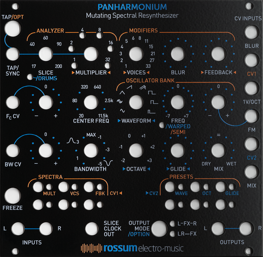 Panharmonium black panel