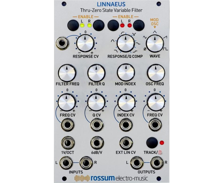 【使用1回】Rossum Electro-Music Linnaeus Eurorack: Linnaeus stereo state-variable filter – Rossum Electro-Music